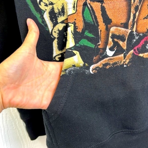 Cotton Heritage - Muhammad Ali Greatest Of All Time Graphic Hoodie Size Medium - Picture 9 of 10